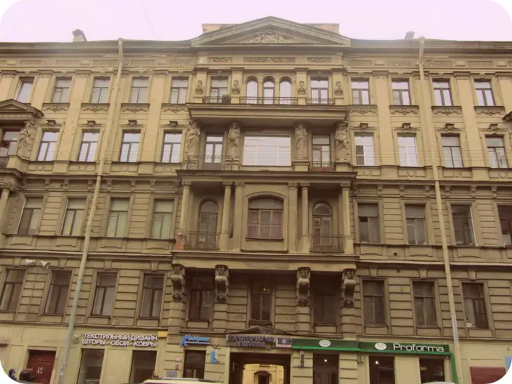 Санкт-Петербург: Меблированные комнаты Old Flat на Жуковского
