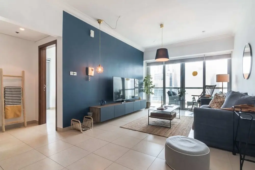 Дубай: Modern Apt w/ Beautiful City Views in Downtown Dubai