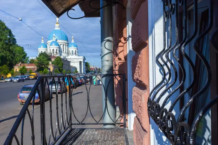 Санкт-Петербург: Оранжевое небо