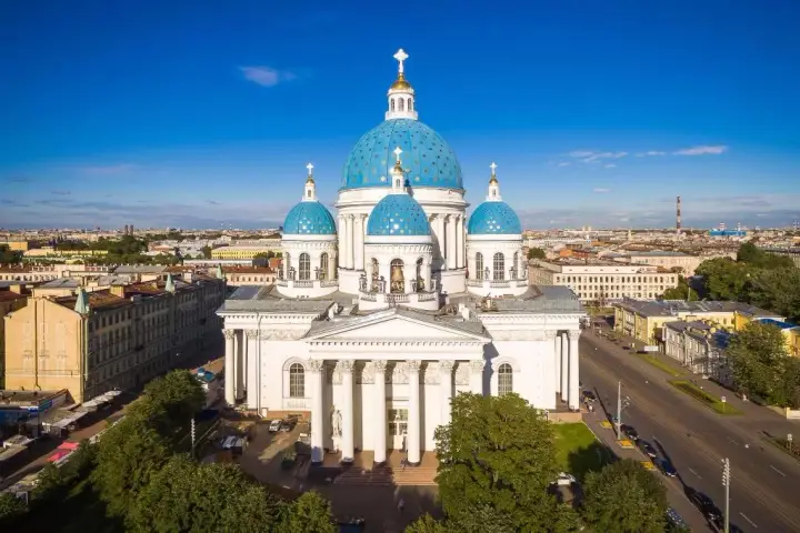 Санкт-Петербург: Оранжевое небо