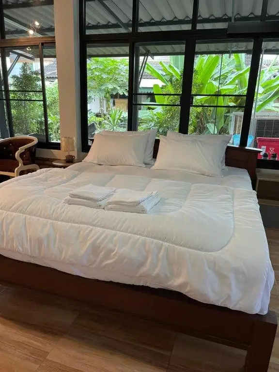 Лампанг: Service Apartment ชั้น1ใจกลางเมืองใกล้แหล่งท่องเที่ยว