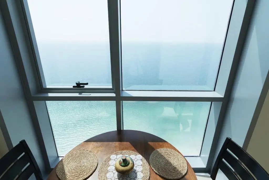Аджман: Top Floor Luxury 2BR Beach Apartment with Full Sea View