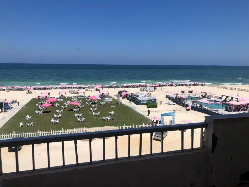 Александрия: بانورما بحر صف اول بالنخيل ٢ sea view