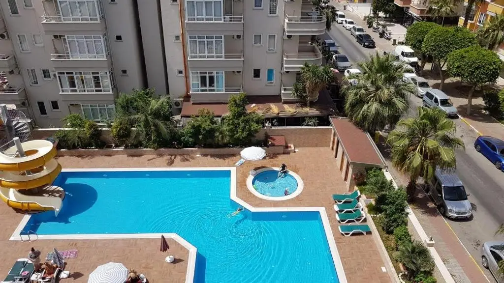 Аланья: Granada City Alanya Luxury Appartment 800м от пляжа Клеопатра