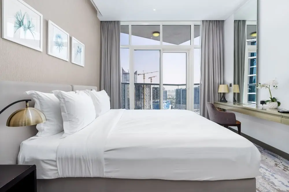 Дубай: Whitesage -  Fancy Studio With Mesmerizing Canal Views