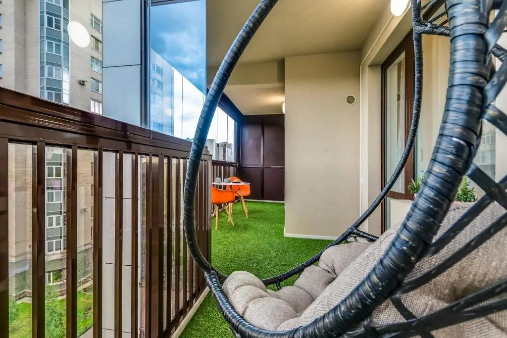 Апартаменты Piter Apartments евродвушка с балконом-террасой на Московском пр — фото 1