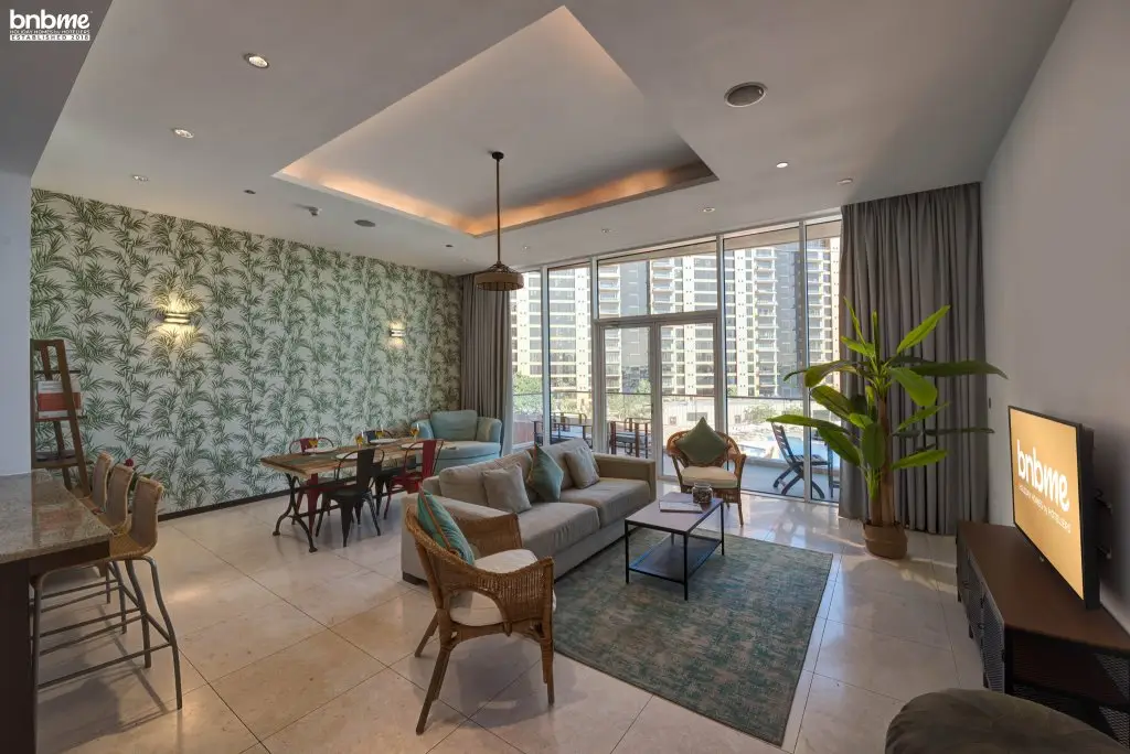 Дубай: Апартаменты bnbmehomes | Pvt Beach, Infinity Pool @ Andaaz-204
