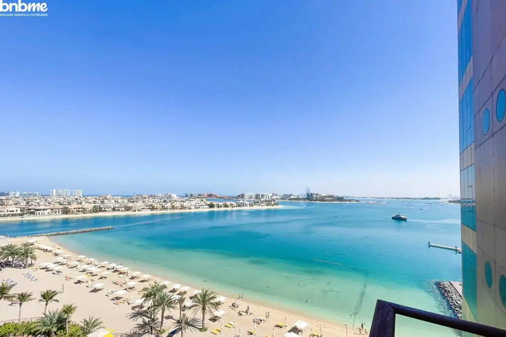 Дубай: Апартаменты bnbmehomes | Look over the Palm and Arabian Sea-504