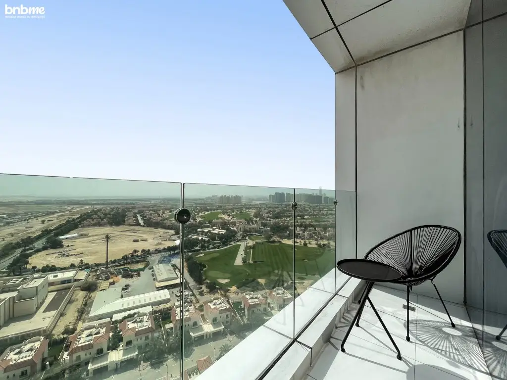 Дубай: Апартаменты bnbmehomes | Elegant Studio | Golf Course View-1916