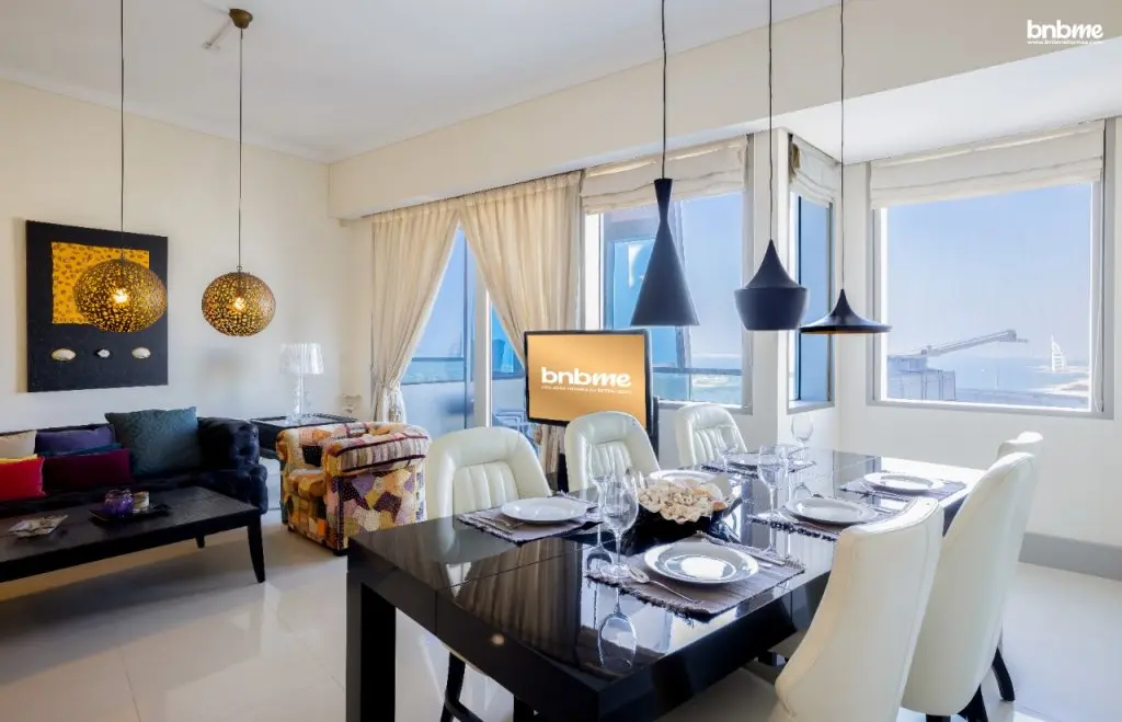 Дубай: Апартаменты bnbmehomes | 59th Floor Sea View | Heart of Marina-5903