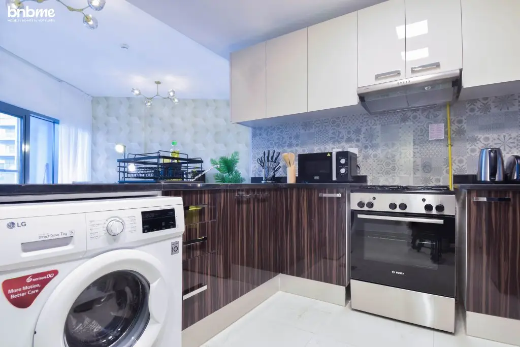 Дубай: Апартаменты bnbmehomes | Deluxe 1BR | 5 mins to Expo-306