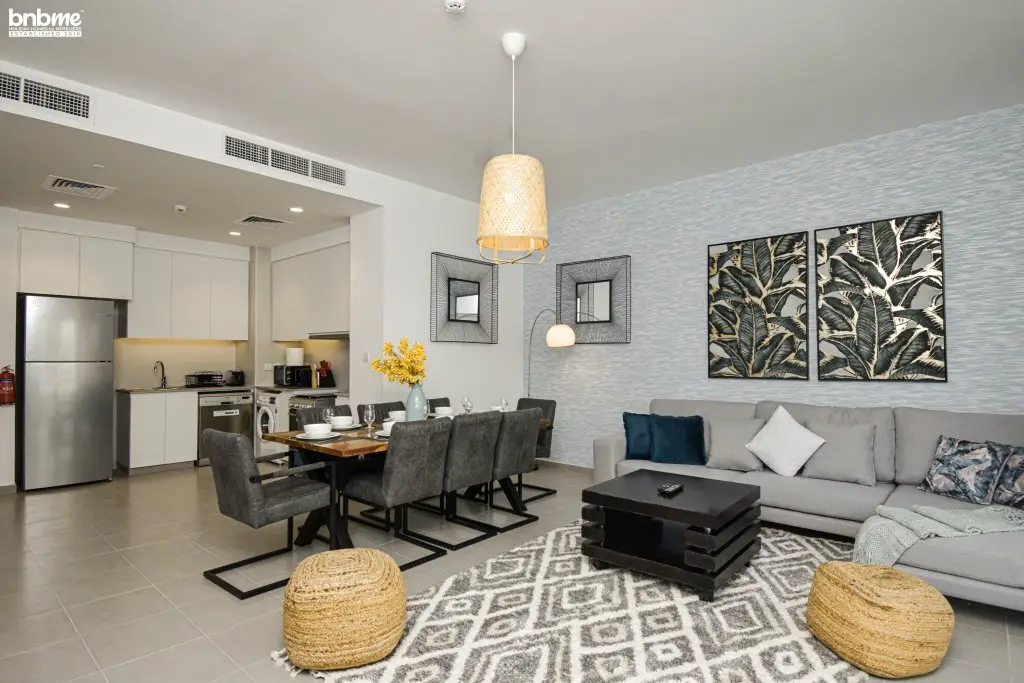 Апартаменты bnbmehomes | Elegant 3 BR | Dubai South-G04 — фото 1
