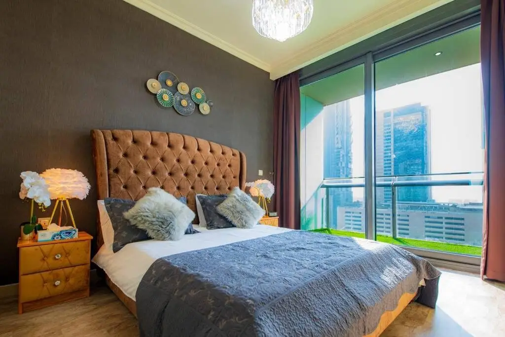 Дубай: First Class 1br with Dubai Skyline View