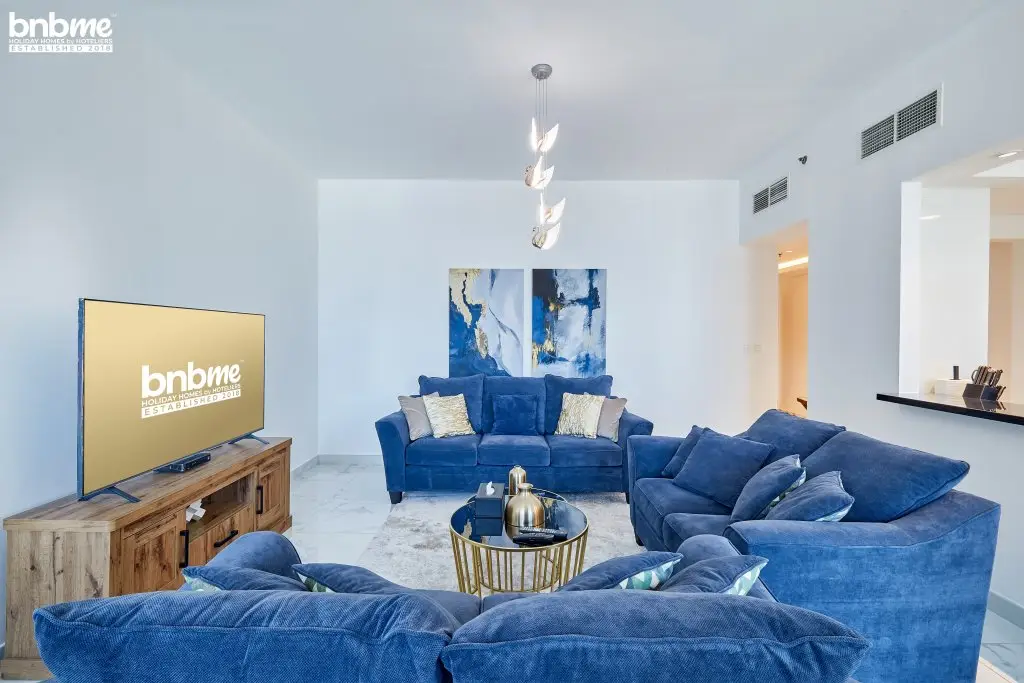 Дубай: Апартаменты bnbmehomes | Modern Interior 2 BR | Al Habtoor-3504