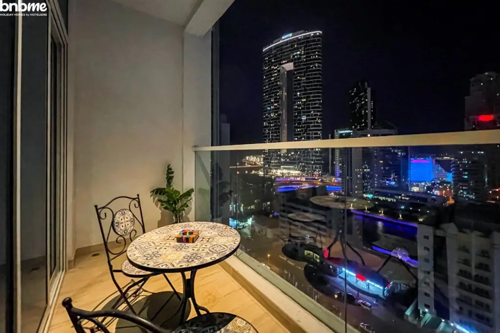 Дубай: Апартаменты bnbmehomes | Beautiful lake view studio nr Marina-1504