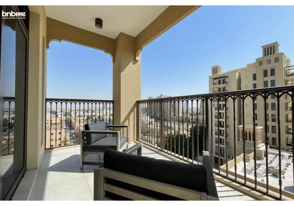 Дубай: Апартаменты bnbmehomes | Elegant Pool View | 2BR Apartment-607