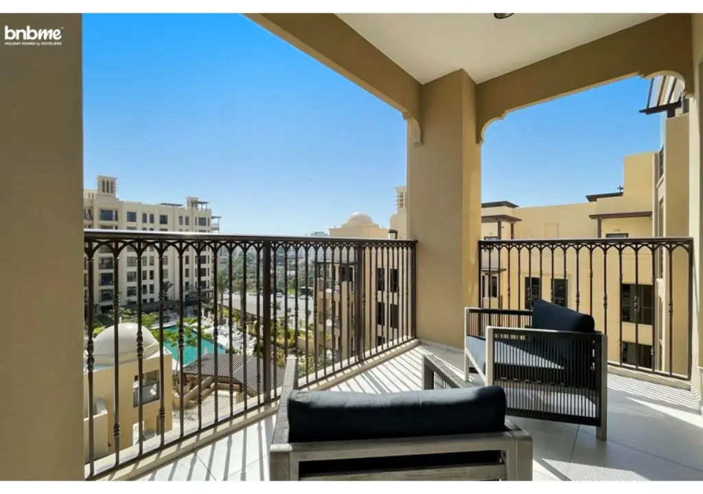 Дубай: Апартаменты bnbmehomes | Elegant Pool View | 2BR Apartment-607