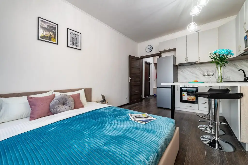 Санкт-Петербург: Квартира ApartMe на проспекте Светлановский