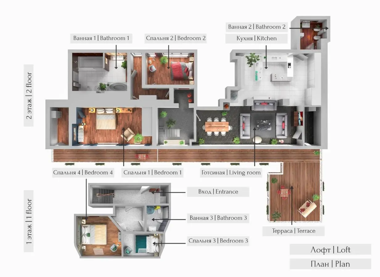 Санкт-Петербург: Panoramic LOFT & Mansard by Minin Apartments