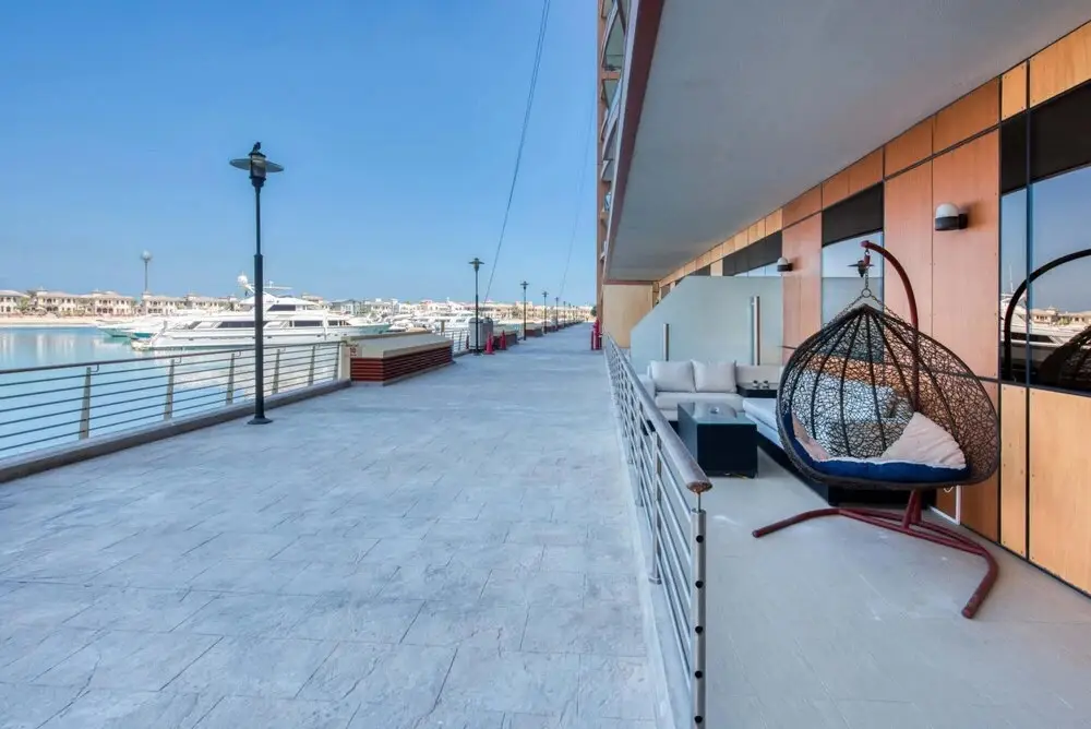 Дубай: Skyline Sea Frnt Vw w Prvt Beach on The Palm