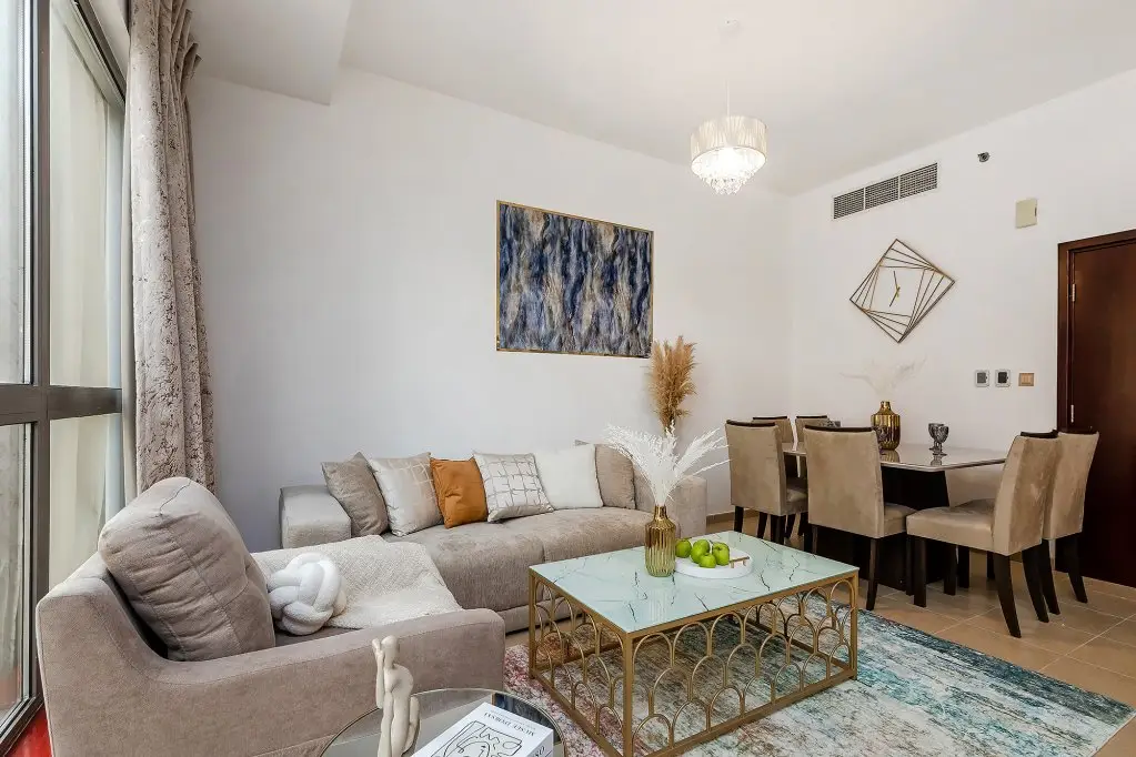 Дубай: Апартаменты Welcome Home in Amwaj 4
