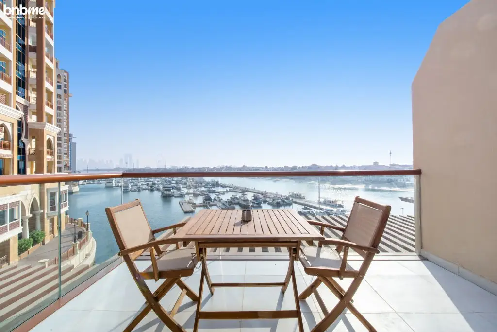 Дубай: Апартаменты bnbmehomes | Studio in Palm near Mall | Sea View-205