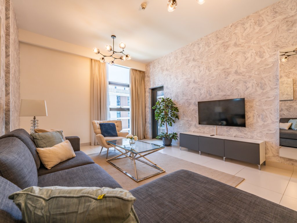 Апартаменты Dazzling 1BR in Park Point Dubai Hills — фото 1