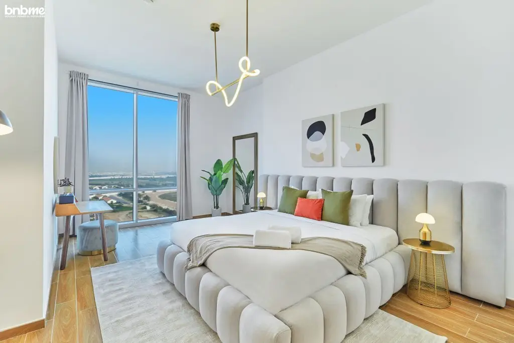 Дубай: Апартаменты bnbmehomes | Al Habtoor | Spectacular Canal View- 1507
