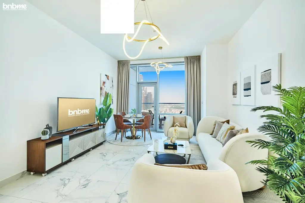 Апартаменты bnbmehomes | Al Habtoor | Spectacular Canal View- 1507 — фото 1