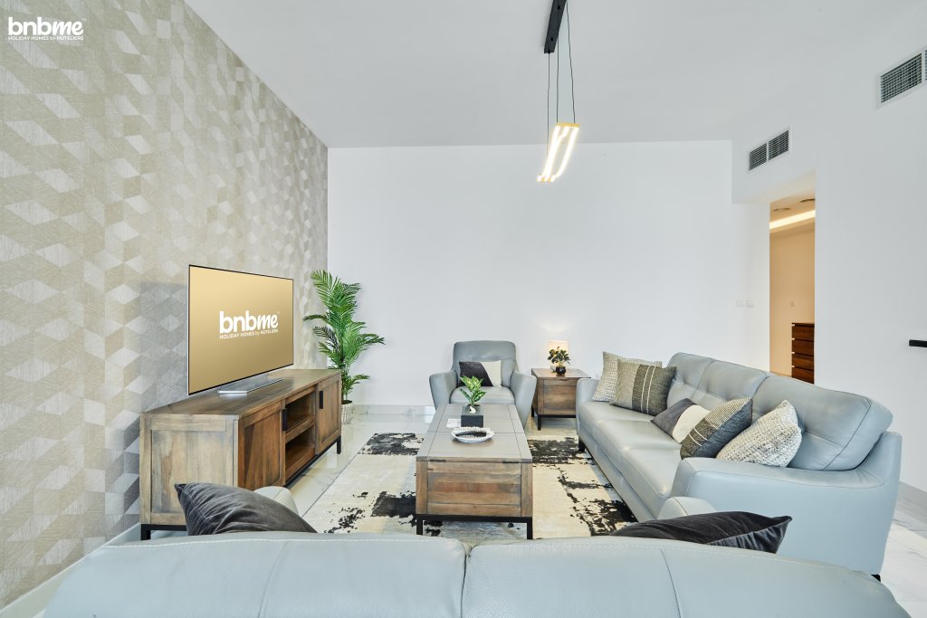Апартаменты bnbmehomes | 2 BR Bliss | Al Habtoor City- 1410 — фото 1