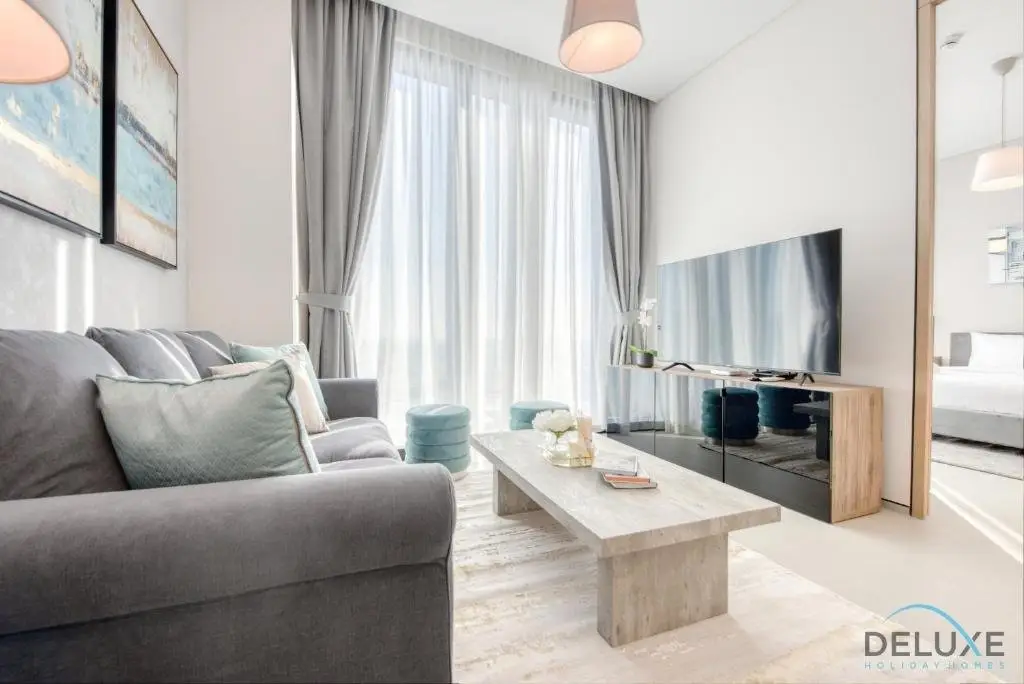 Calm 1BR at The Address Residences JBR by Deluxe Holiday Homes — фото 1