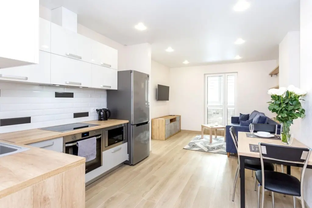 Минск: Bulbash Apartments (Бульбаш Апартаменты) на улице Мстиславца 8