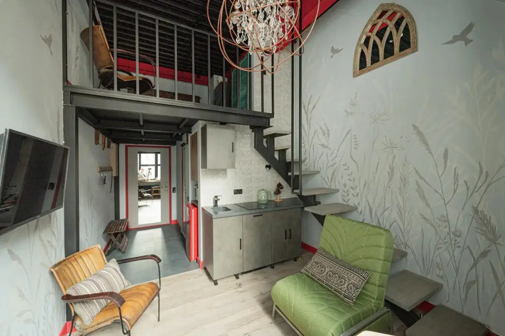 Москва: Soho Bohemian Loft на улице Нижняя Красносельская