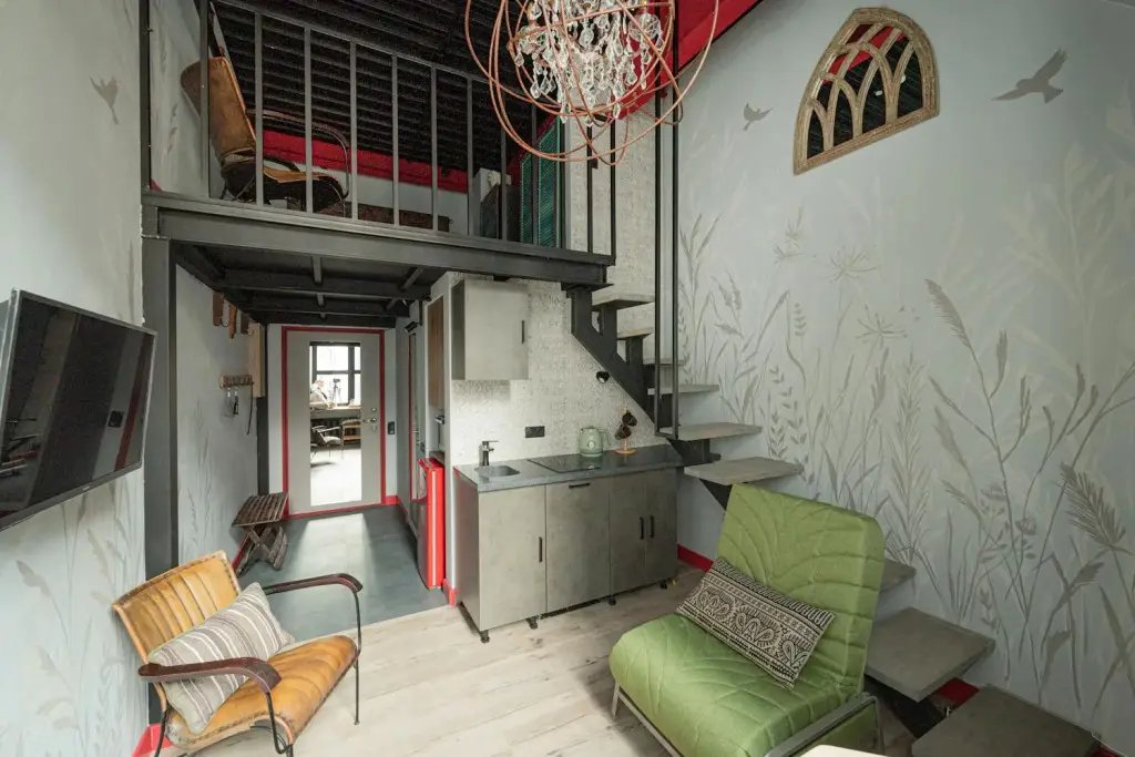 Москва: Soho Bohemian Loft на улице Нижняя Красносельская