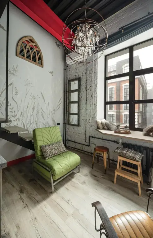 Москва: Soho Bohemian Loft на улице Нижняя Красносельская