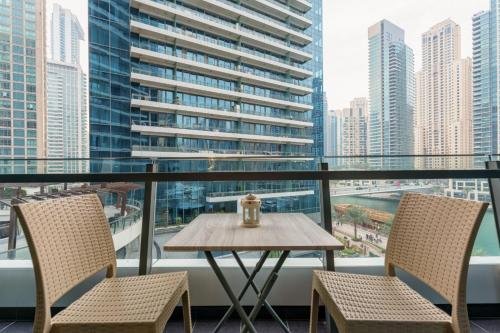 Дубай: LUX Holiday Home Dubai Marina JBR - Silverene Towers