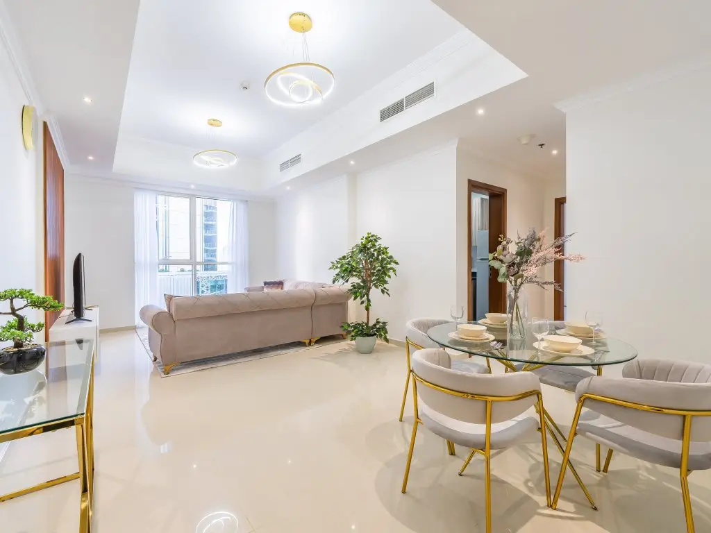 Дубай: Апартаменты Serene 1BR- City View-2 Mins walk to Dubai Mall