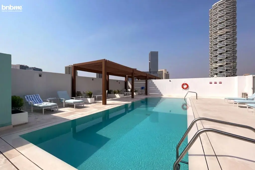 Апартаменты bnbmehomes | Modern Luxury Studio in heart of JVC-419 — фото 1