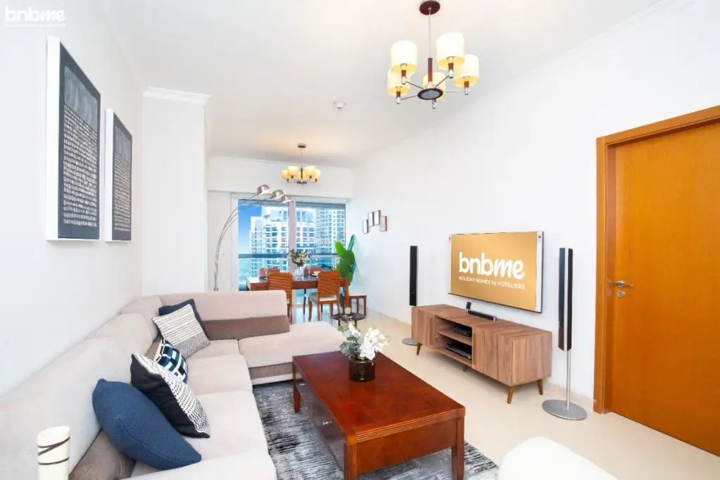 Дубай: Апартаменты bnbmehomes | Live & Work 'w' Style in 1B Apt-3007