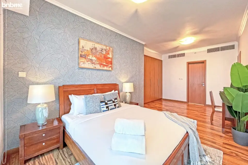 Дубай: Апартаменты bnbmehomes | Live & Work 'w' Style in 1B Apt-3007