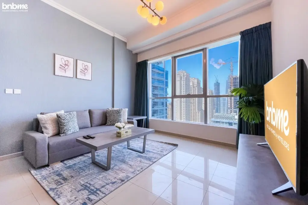 Дубай: Апартаменты bnbmehomes | Marina Luxe Retreat | Marina Walk-3306
