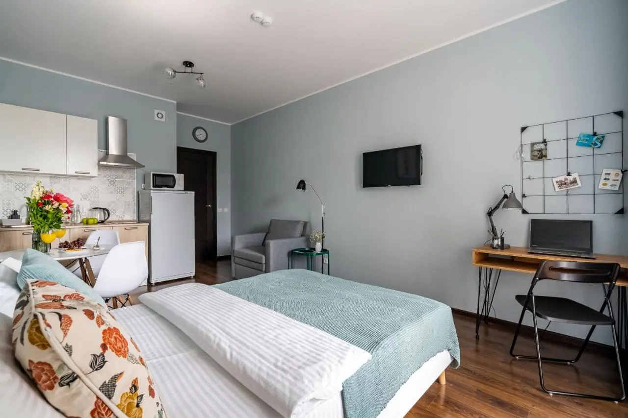 Санкт-Петербург: Emerald Apartments Lesnaya station