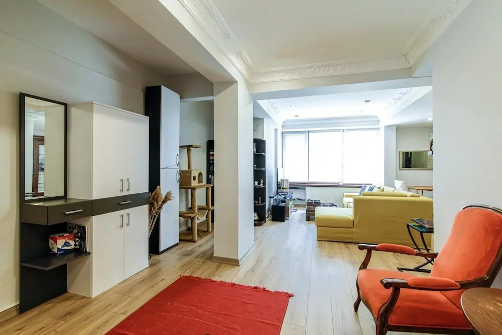 Стамбул: Bright Flat 5 min to Kanyon and Akmerkez Mall