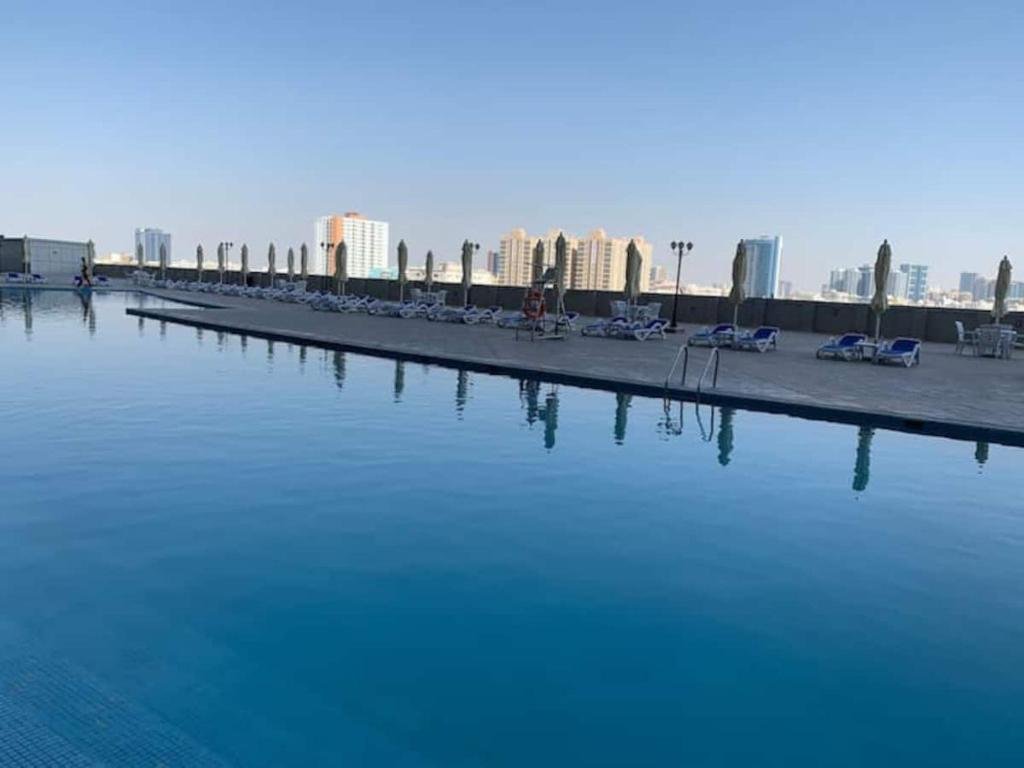 Аджман: 2 bedroom luxury beach apartment with Full seaView