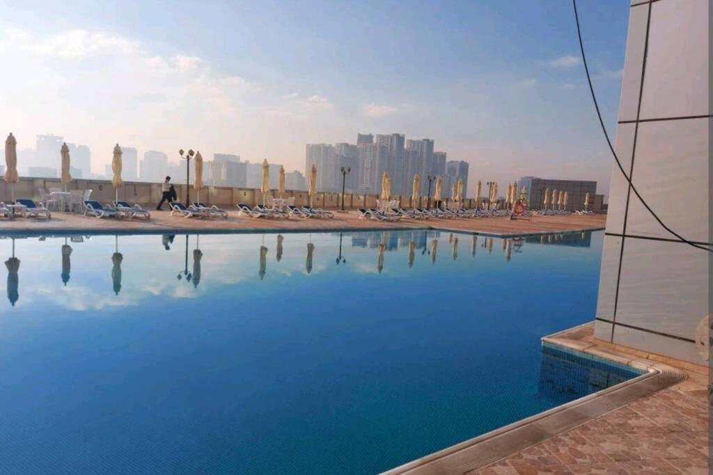 Аджман: 2 bedroom luxury beach apartment with Full seaView