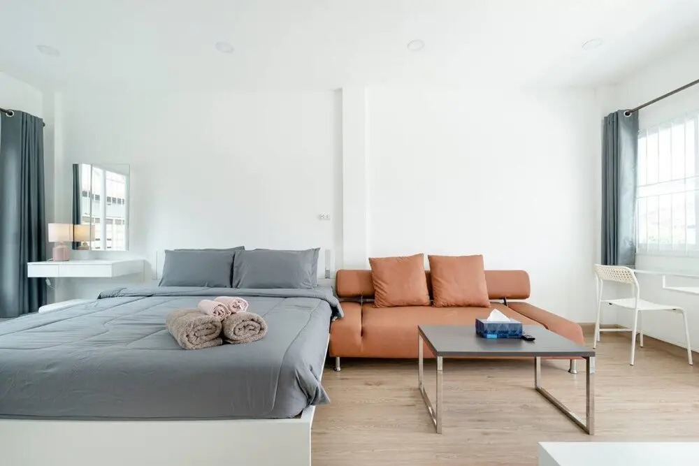 Муанг: Charming Studio Suite - Private Washer