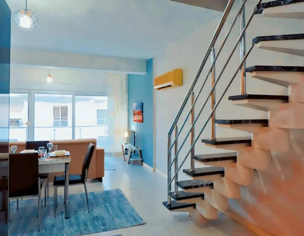 Белек: Chic Duplex House With Shared Pool In Antalya
