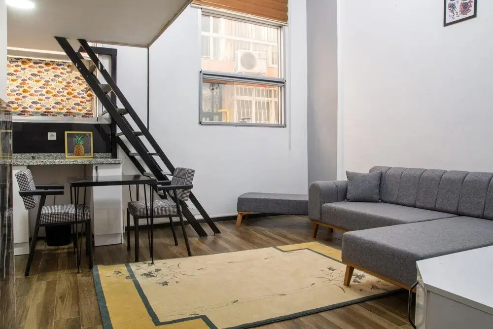 Измир: Central Loft Flat 50 m to Seashore in Izmir