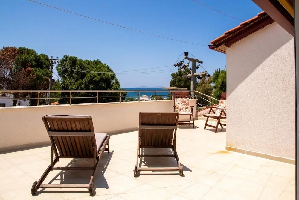 Капикири: Flat w Sea View Terrace 1 min to Beach in Didim