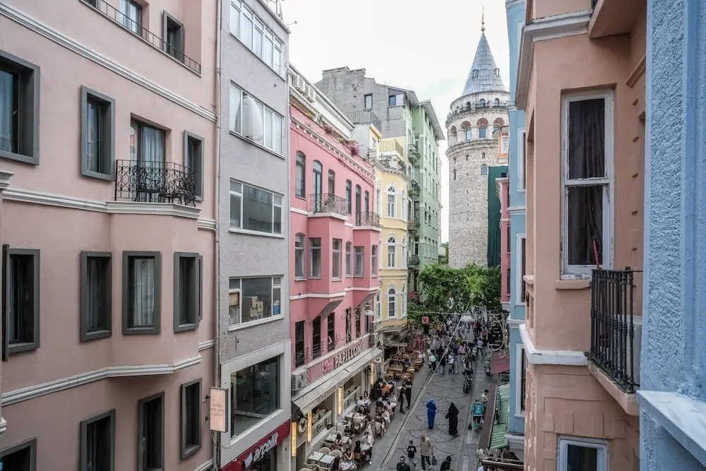 Стамбул: Flat w Galata Tower View 20 min to Galataport